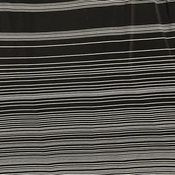 Lauren Ralph Lauren Black Stripe Wrap Dress - Picture 5 of 8